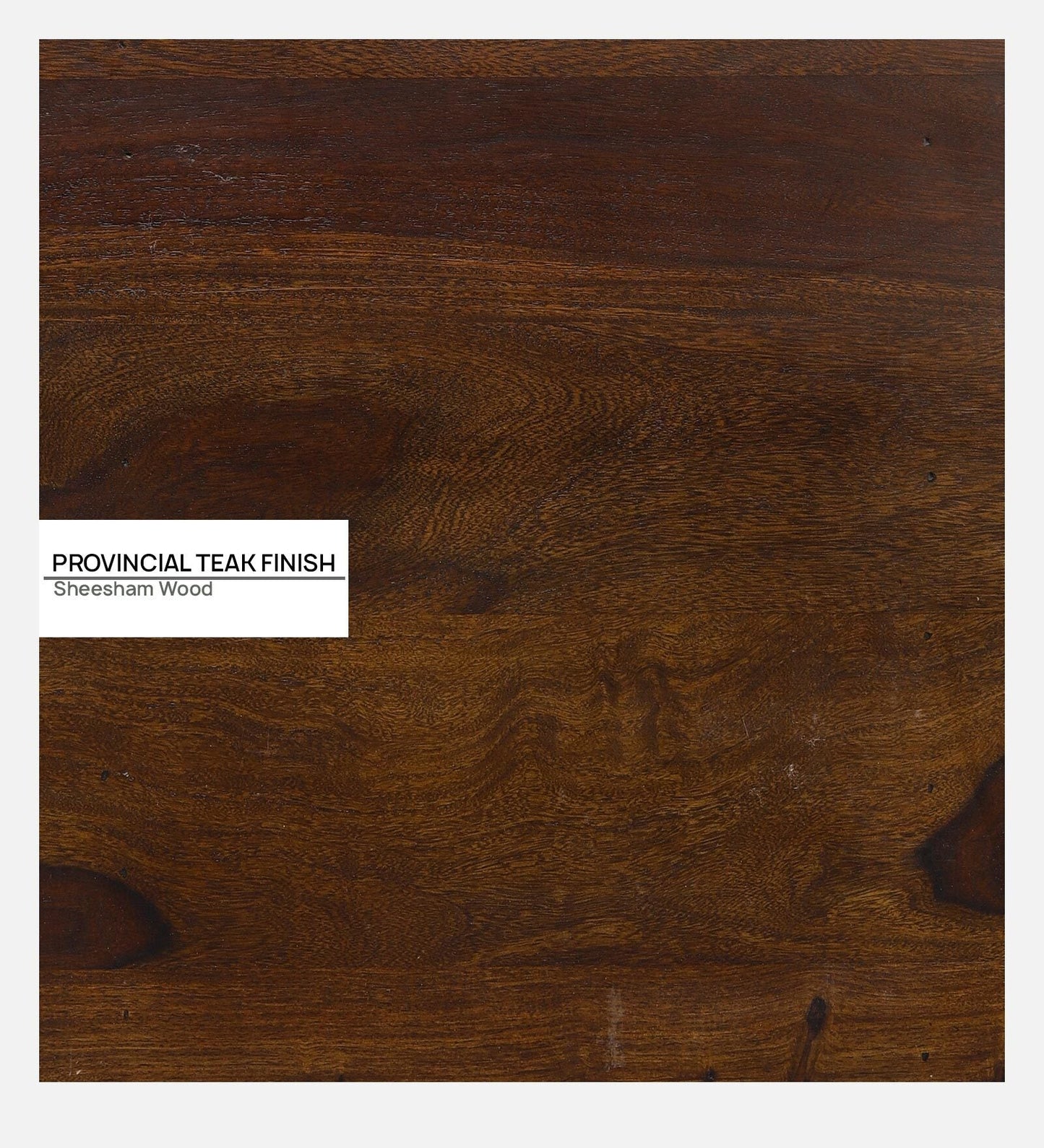 Sheesham Wood Corner Writing Table in Scratch Resistant Provincial Teak Finish