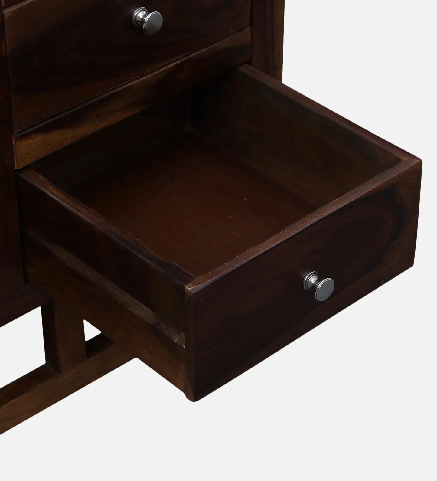 Sheesham Wood Crockery Unit in Scratch Resistant Provincial Teak Finish