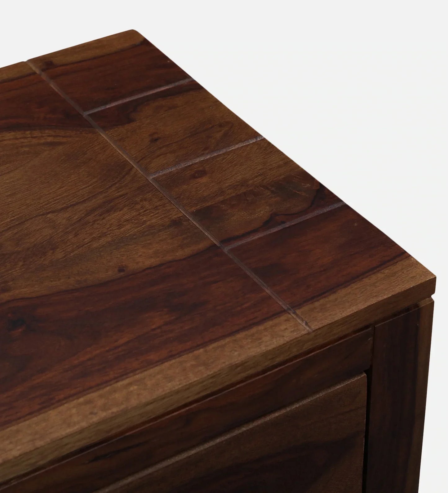 Sheesham Wood Crockery Unit in Scratch Resistant Provincial Teak Finish