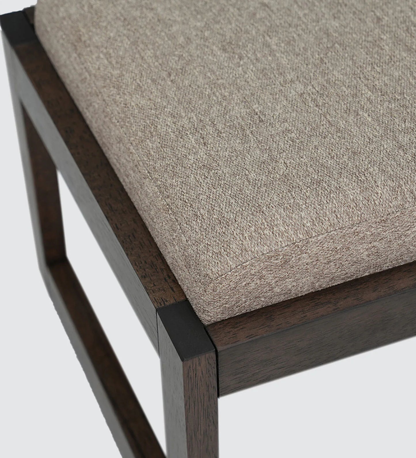 Coffee Table Set with 4 Stool in Brown Colour