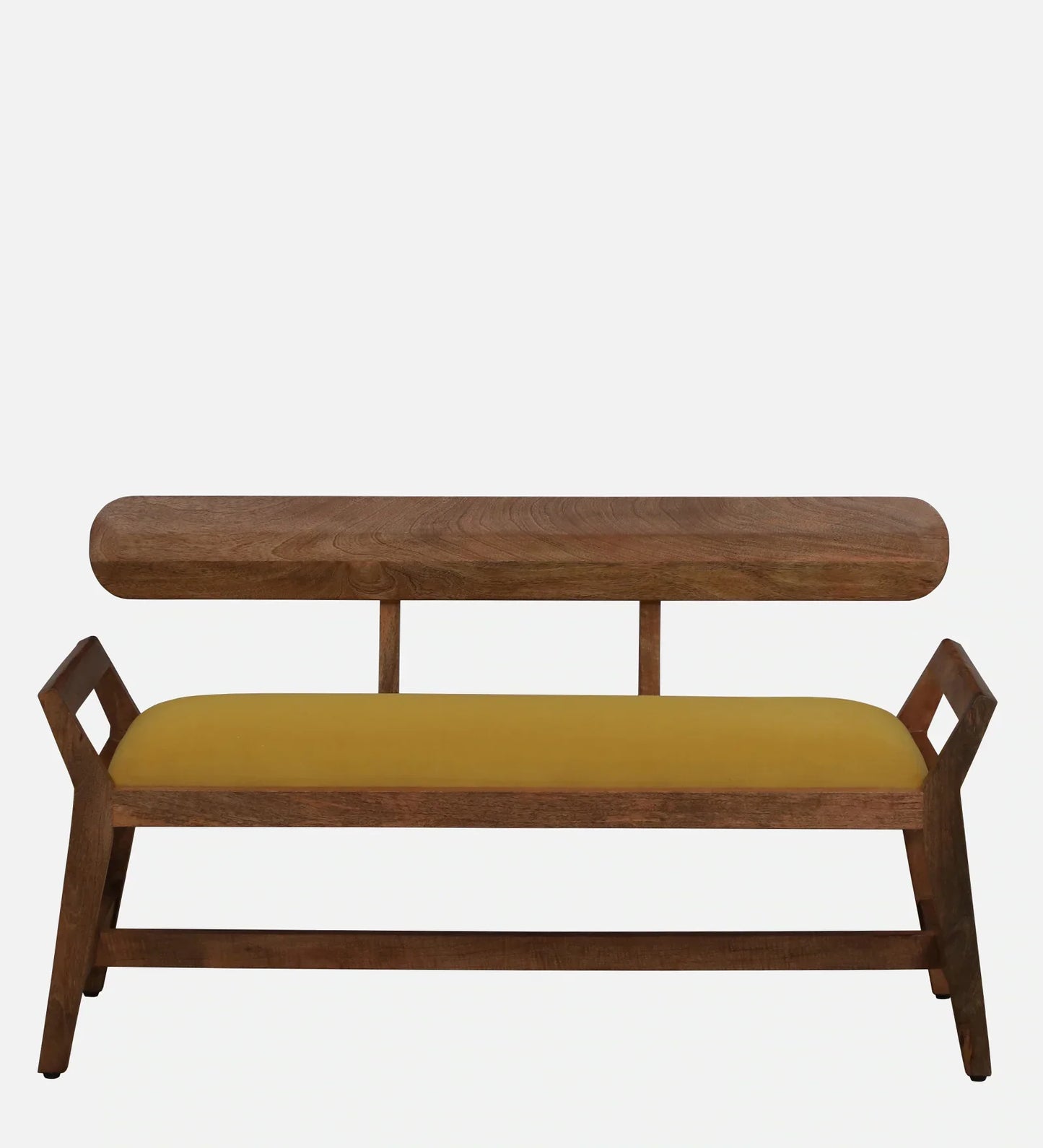 Mango Wood Settee In Natural Finish