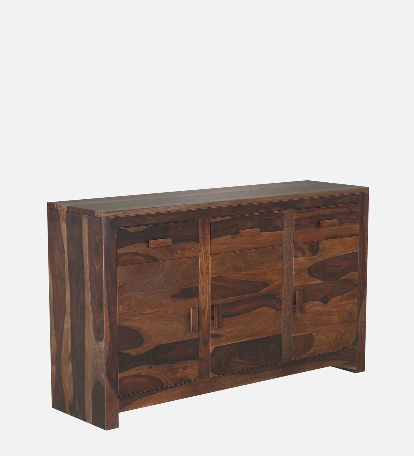 Sheesham Wood Sideboard In Provincial Teak Finish