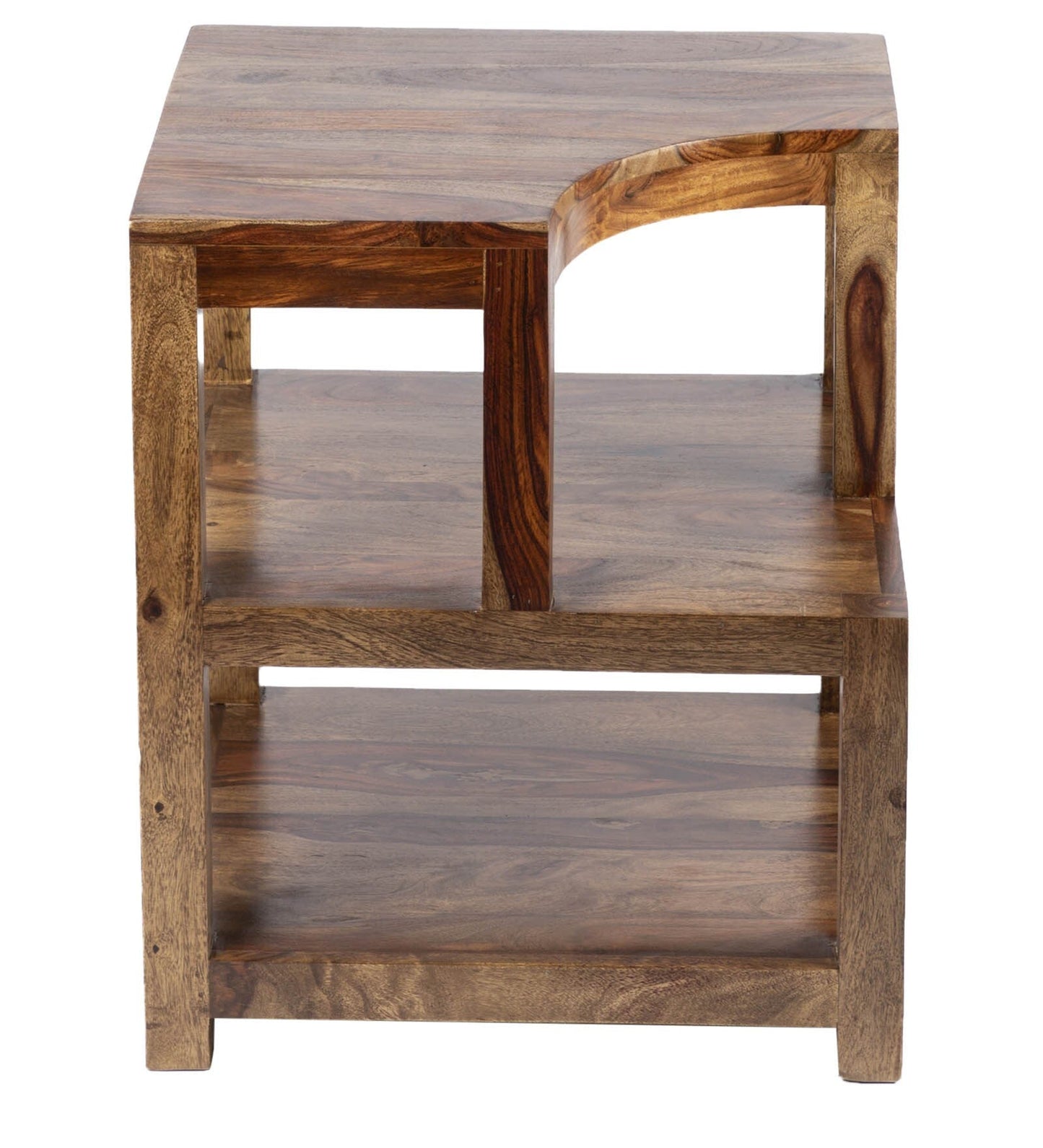 Allen End Table in Teak Finish