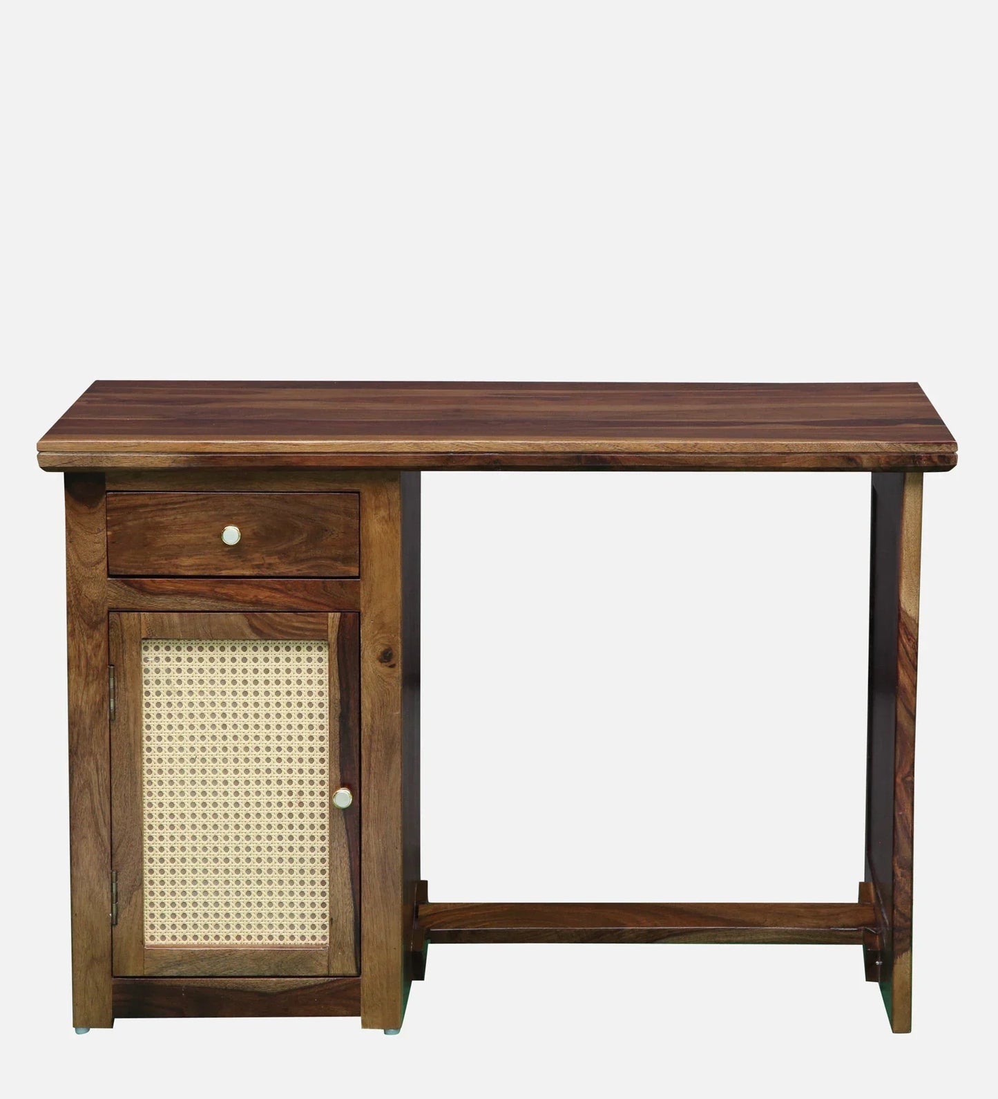 Sheesham Wood Writing Table In Provincial Teak Finish