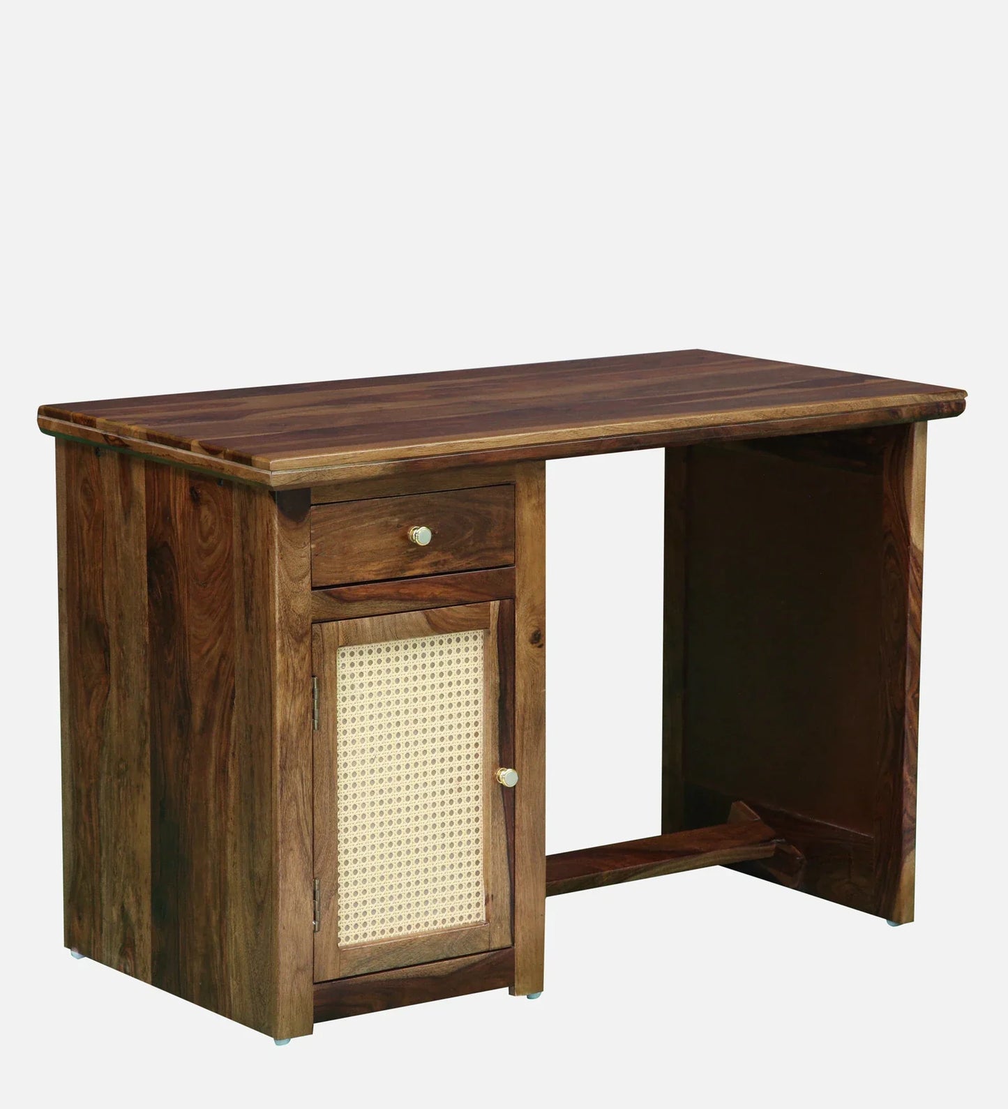 Sheesham Wood Writing Table In Provincial Teak Finish