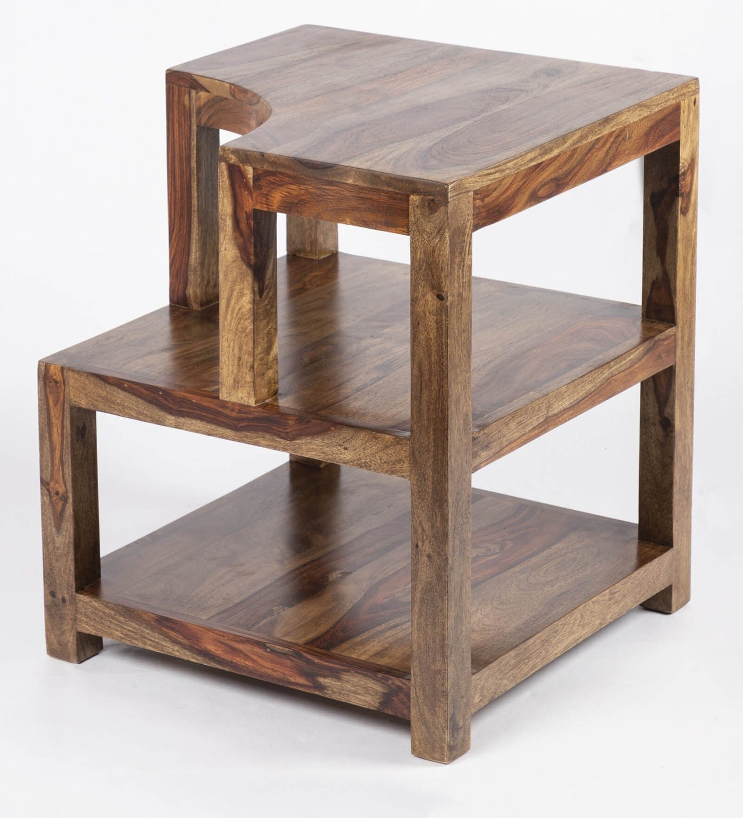 Allen End Table in Teak Finish
