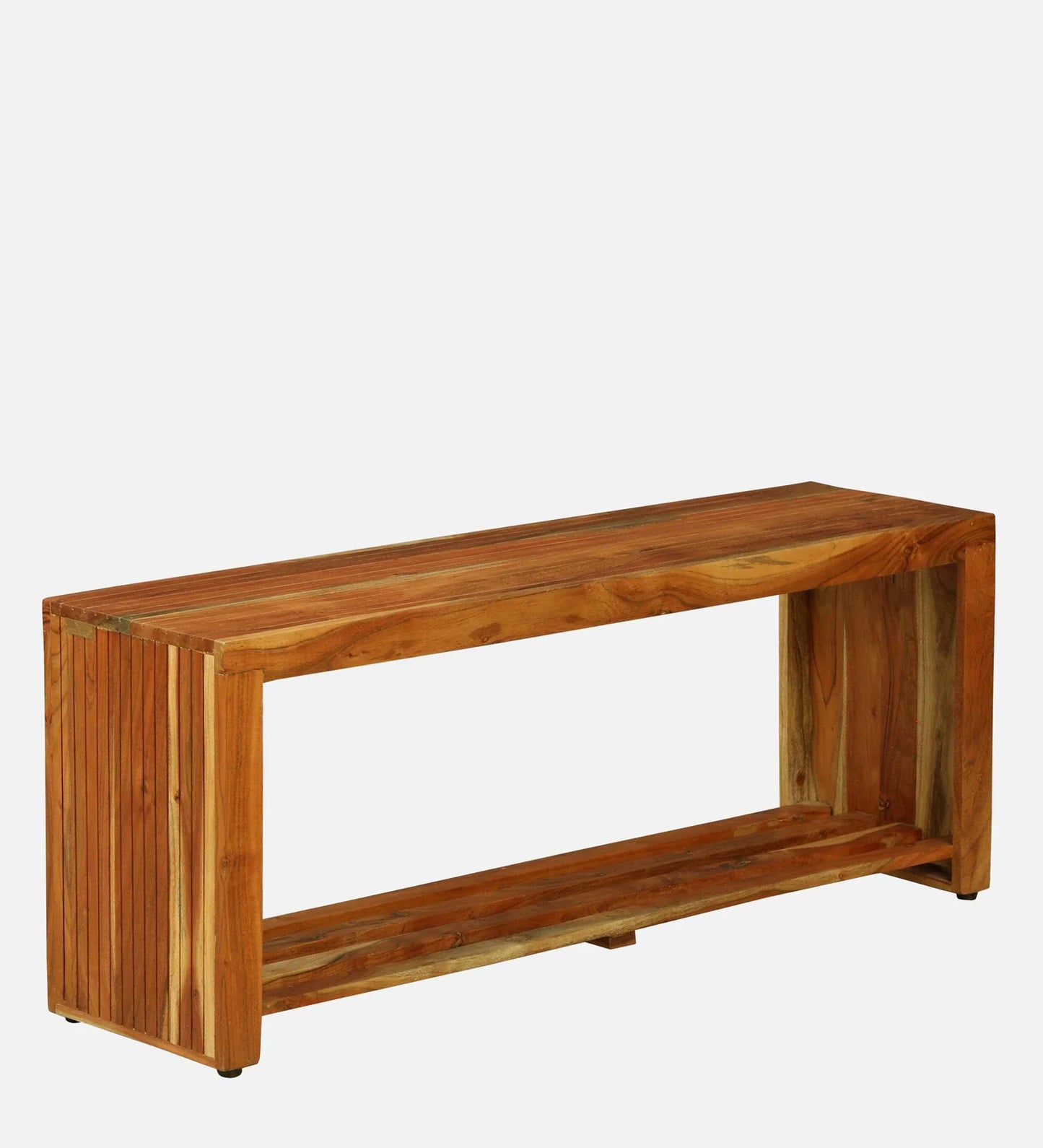 Acacia Wood Bench In Natural Finish