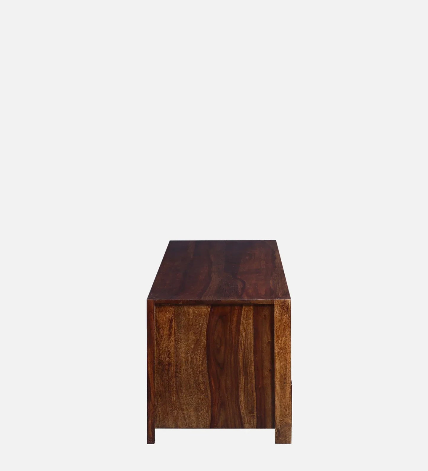 Sheesham Wood TV Console in Scratch Resistant Provincial Teak Finish for TVs up to 70"