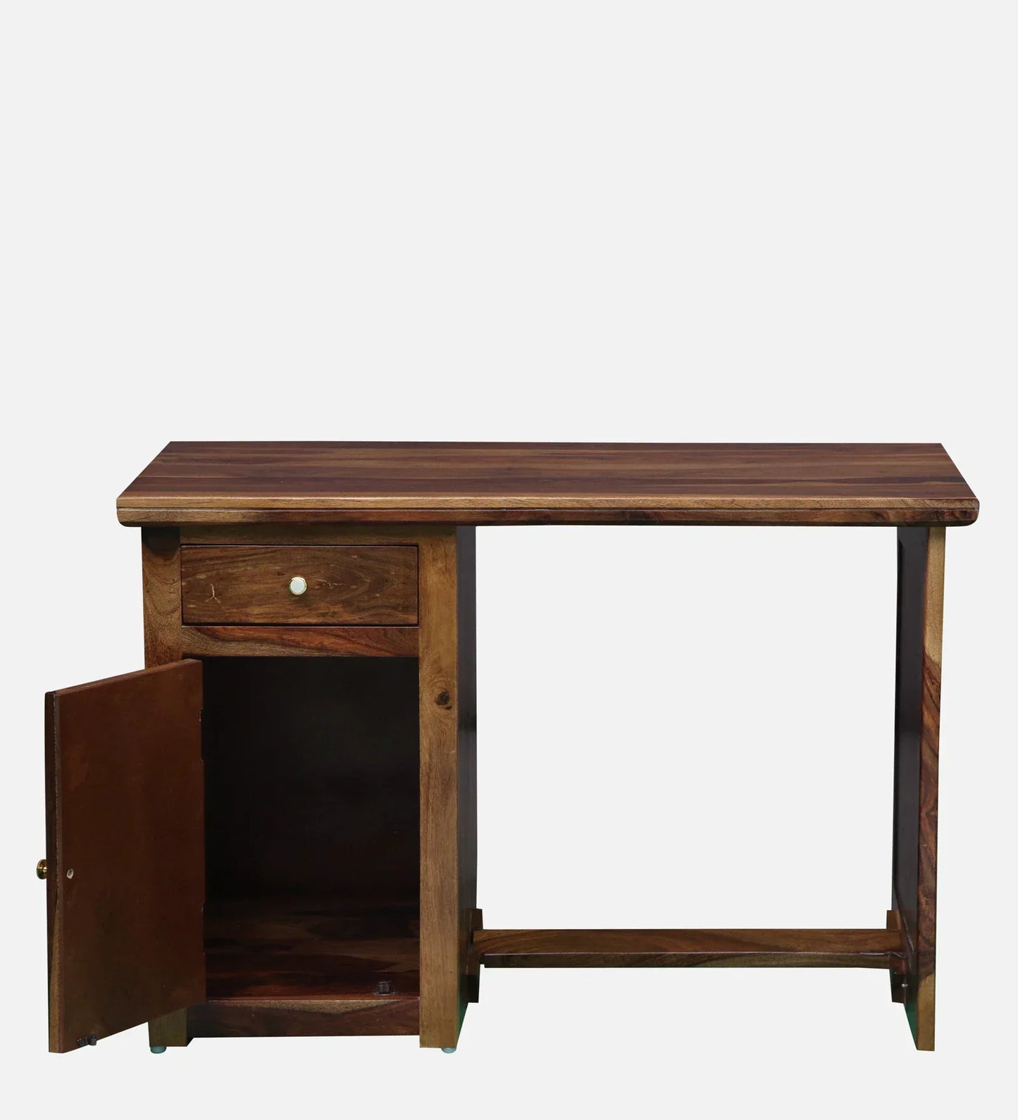 Sheesham Wood Writing Table In Provincial Teak Finish