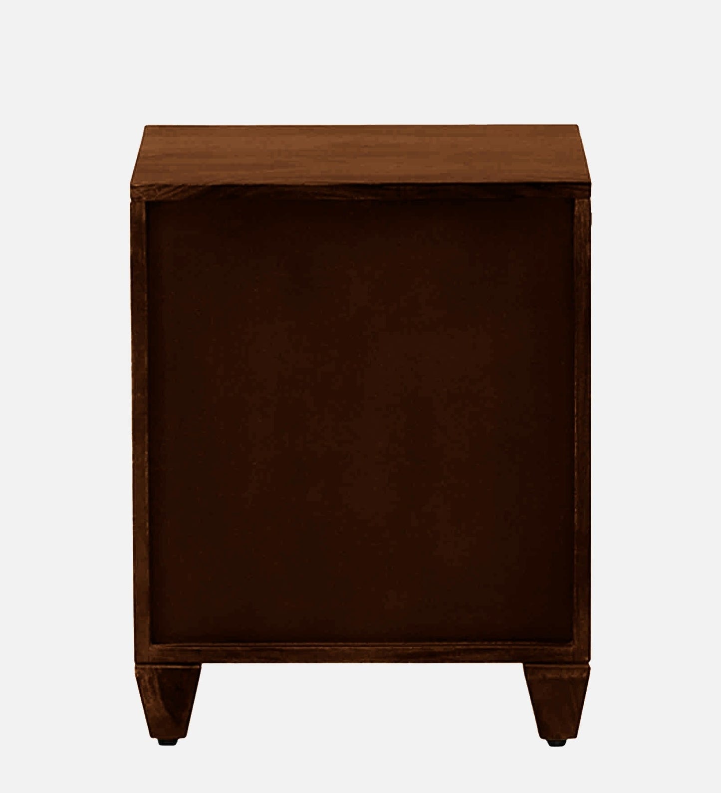 Sheesham Wood Bedside Table In Scratch Resistant Provincial Teak Finish With Drawers