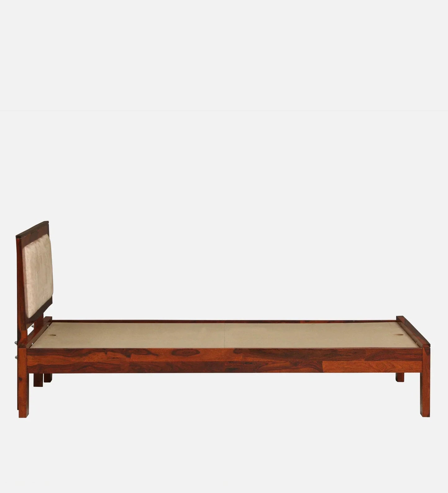 Sheesham Wood Single Bed In Honey Oak Finish