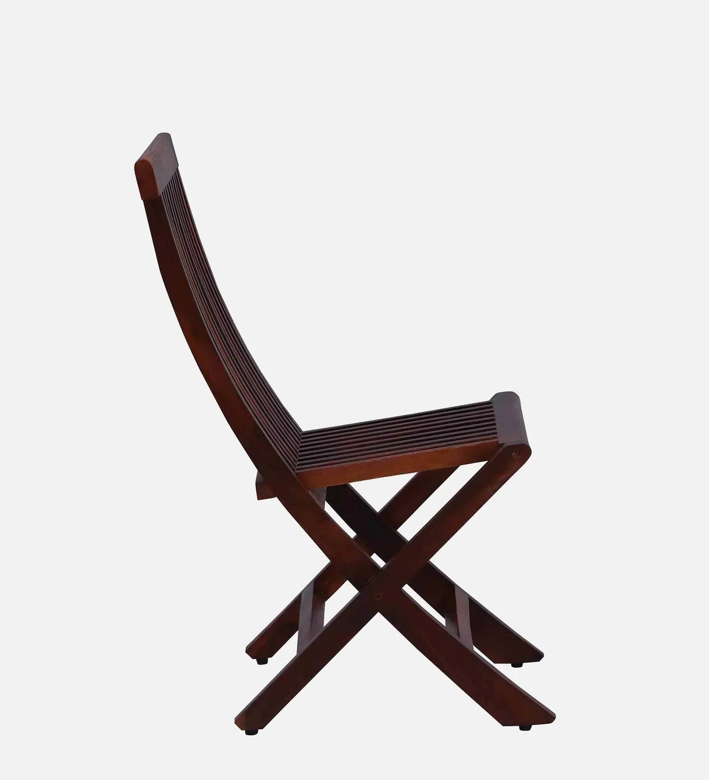 Sheesham Wood Folding Chair In Scratch Resistant Provincial Teak Finish