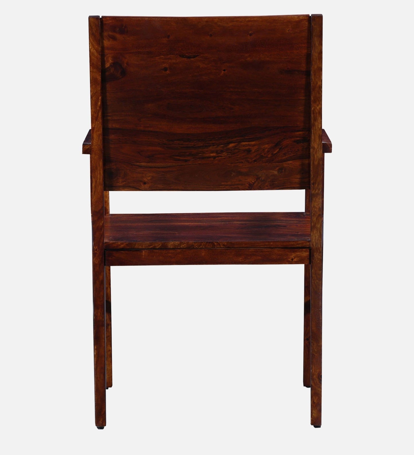 Oriel Sheesham Wood Arm Chair In Honey Oak Finish