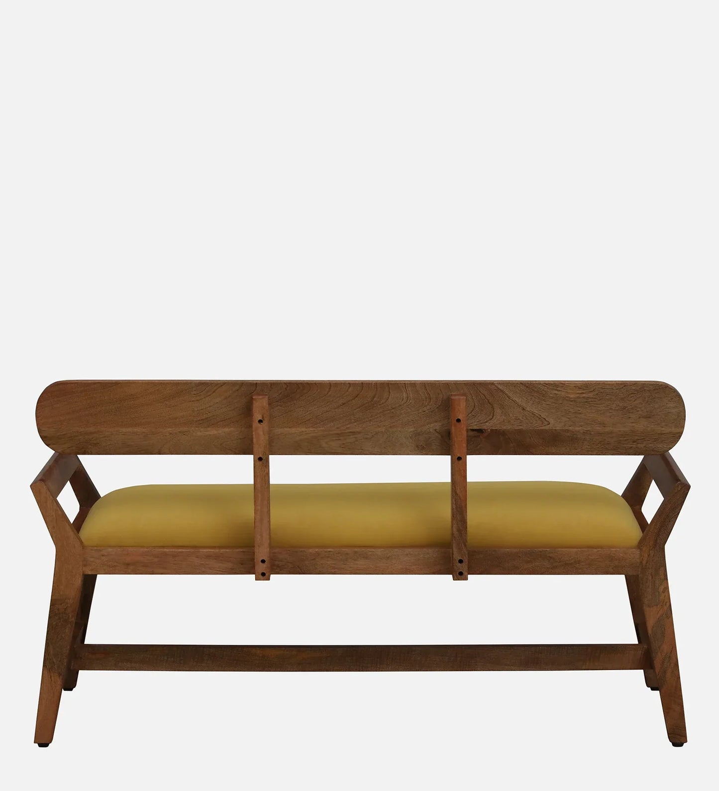 Mango Wood Settee In Natural Finish