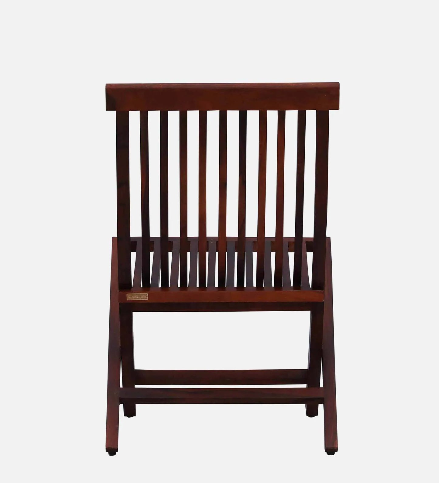 Sheesham Wood Folding Chair In Scratch Resistant Provincial Teak Finish