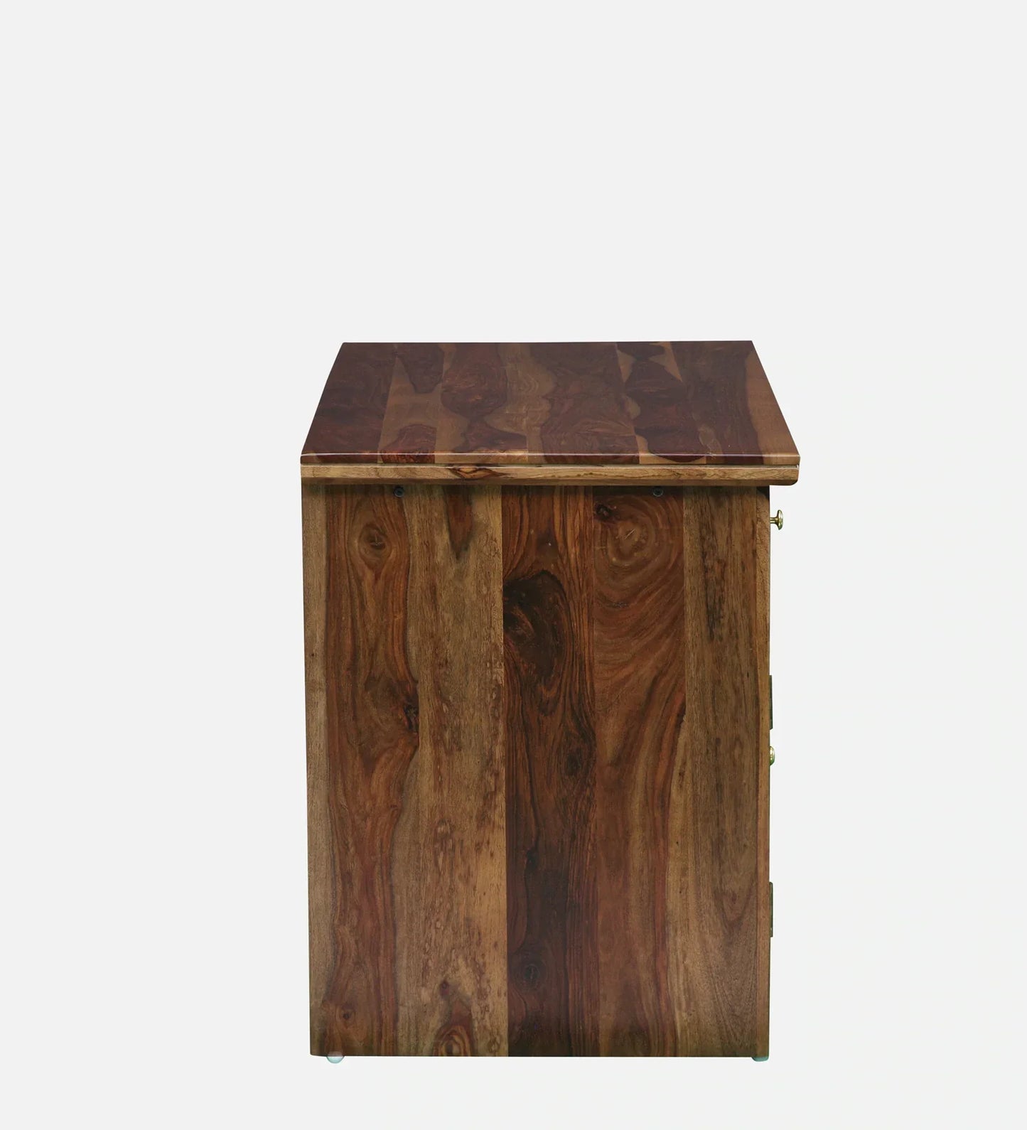 Sheesham Wood Writing Table In Provincial Teak Finish