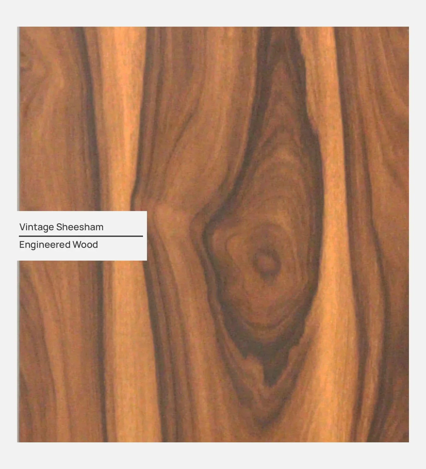 1 Door Wardrobe In Vintage Sheesham Finish