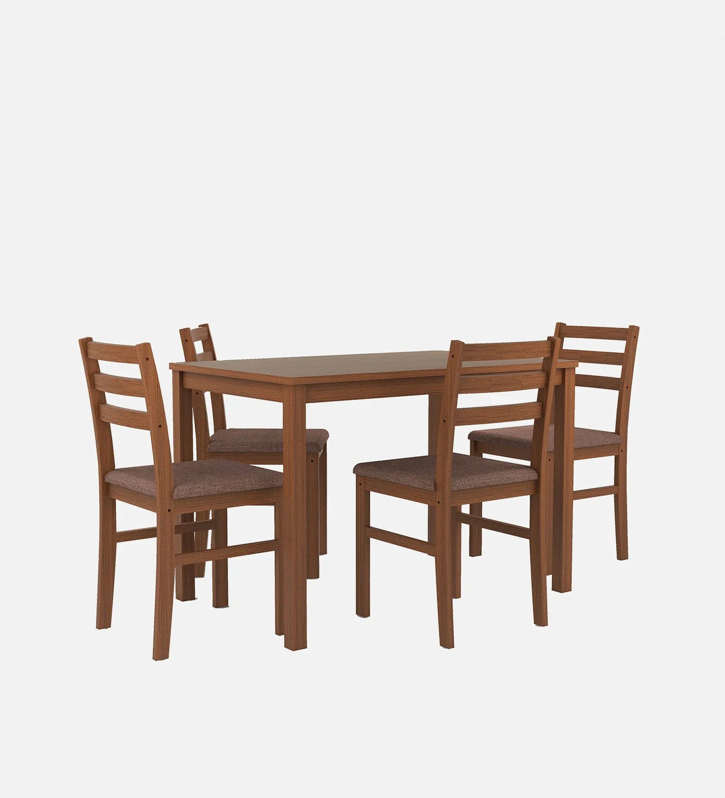 Seattle 4 Seater Dining Set in Antique Oak Finish