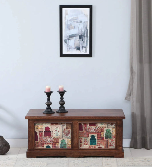 Solid Wood Trunk in Tubbaq Finish