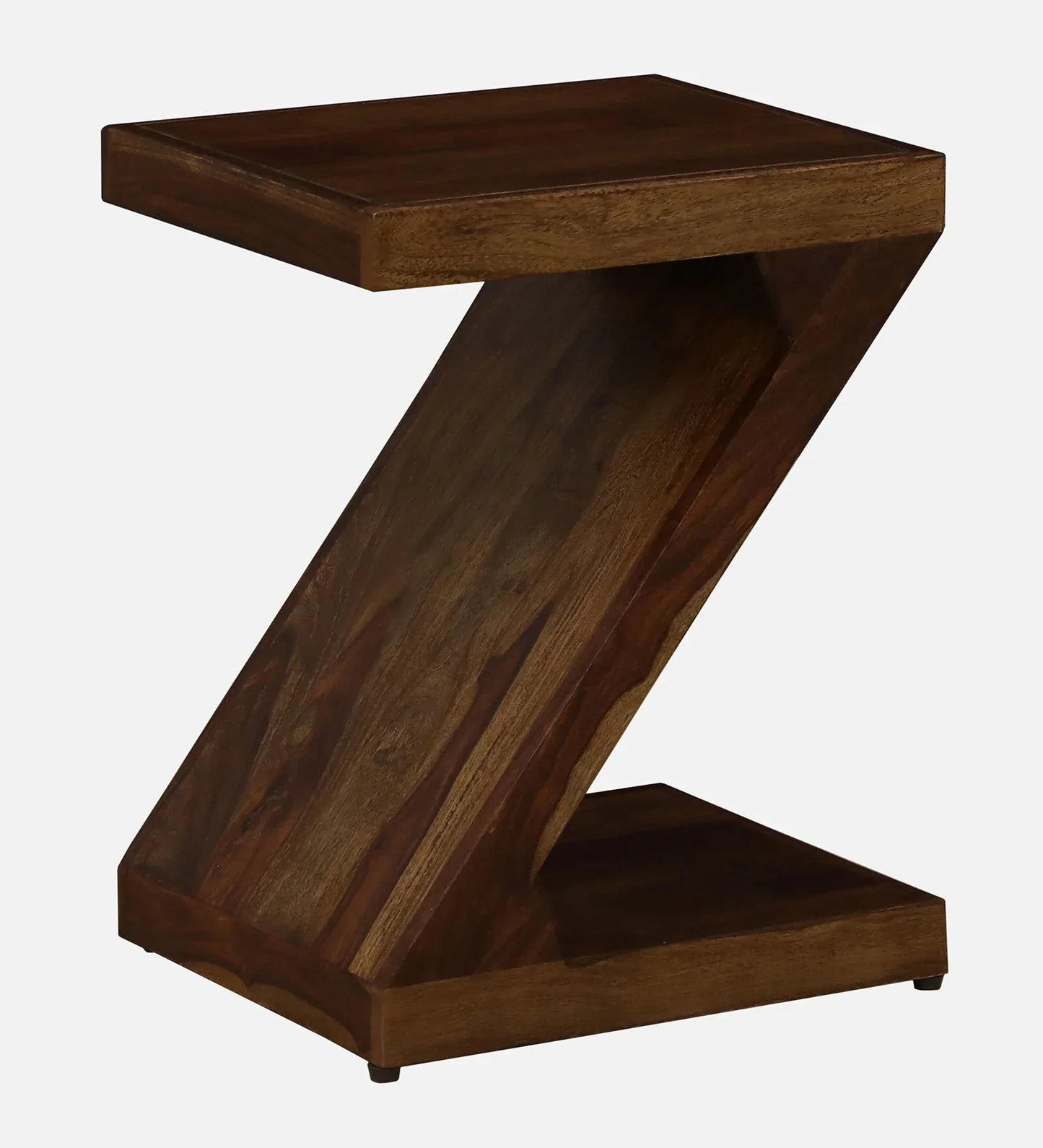 Jelks Sheesham Wood End Table in Scratch Resistant Provincial Teak Finish