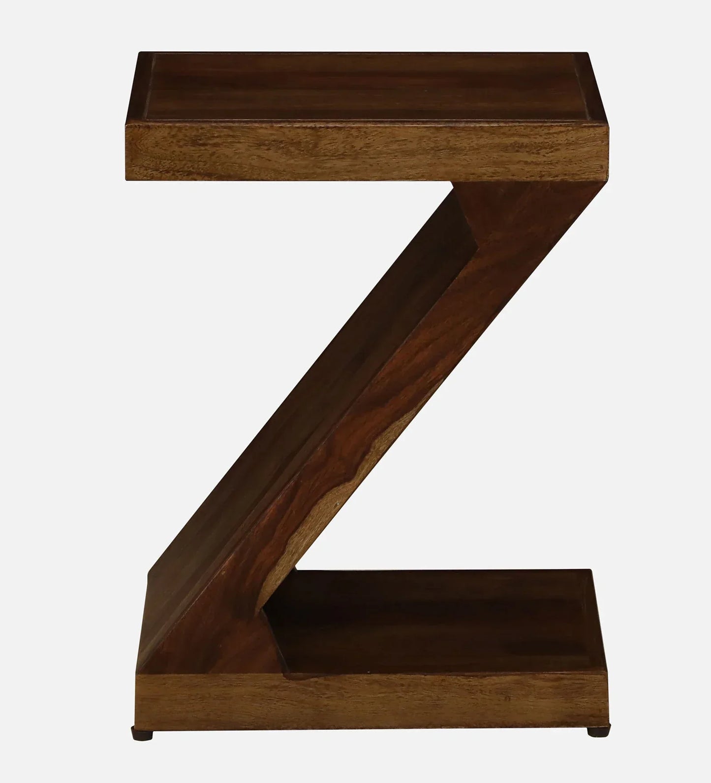 Jelks Sheesham Wood End Table in Scratch Resistant Provincial Teak Finish