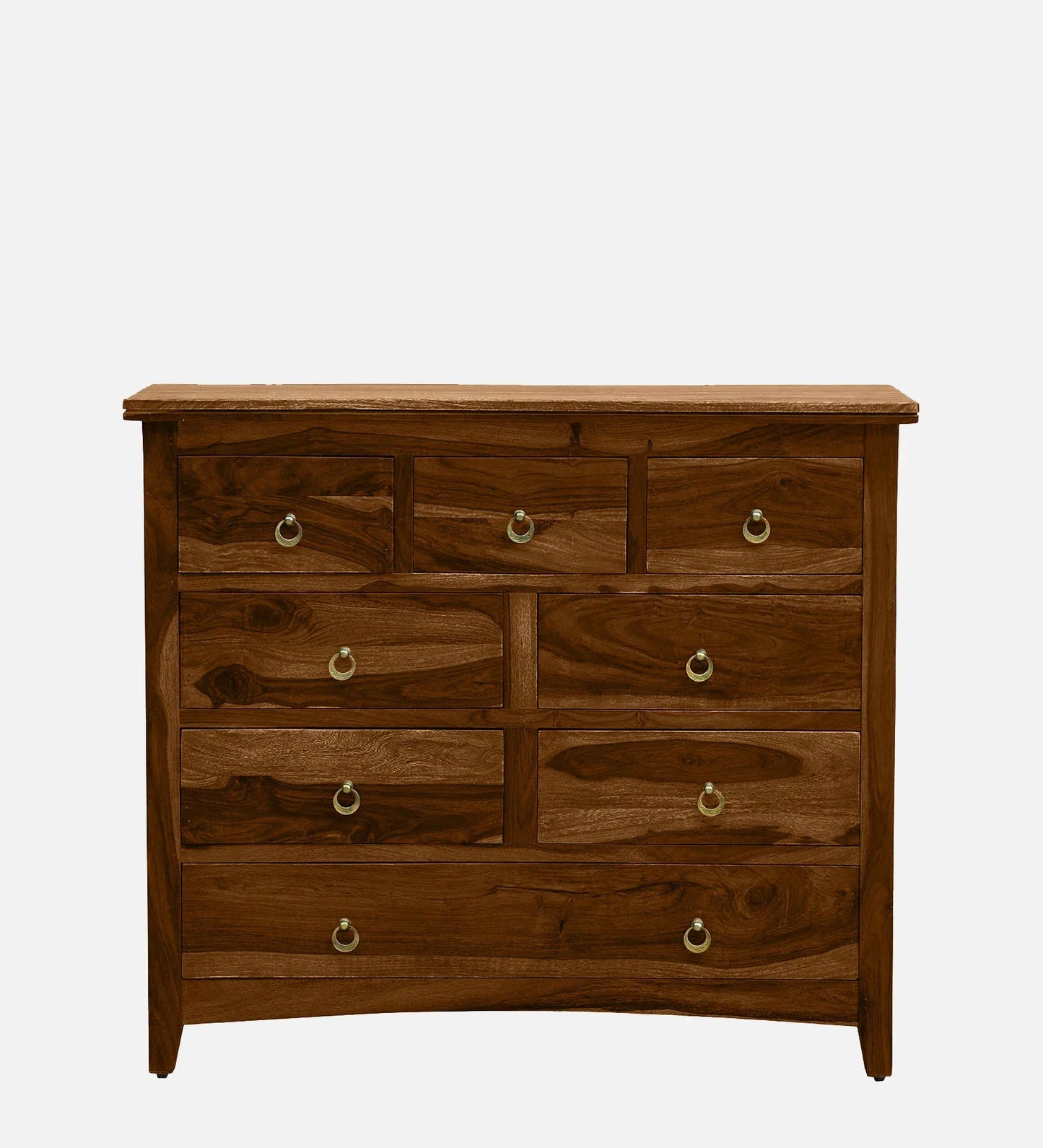 Sheesham Wood Chest Of Drawers in Scratch Resistant Provincial Teak Finish