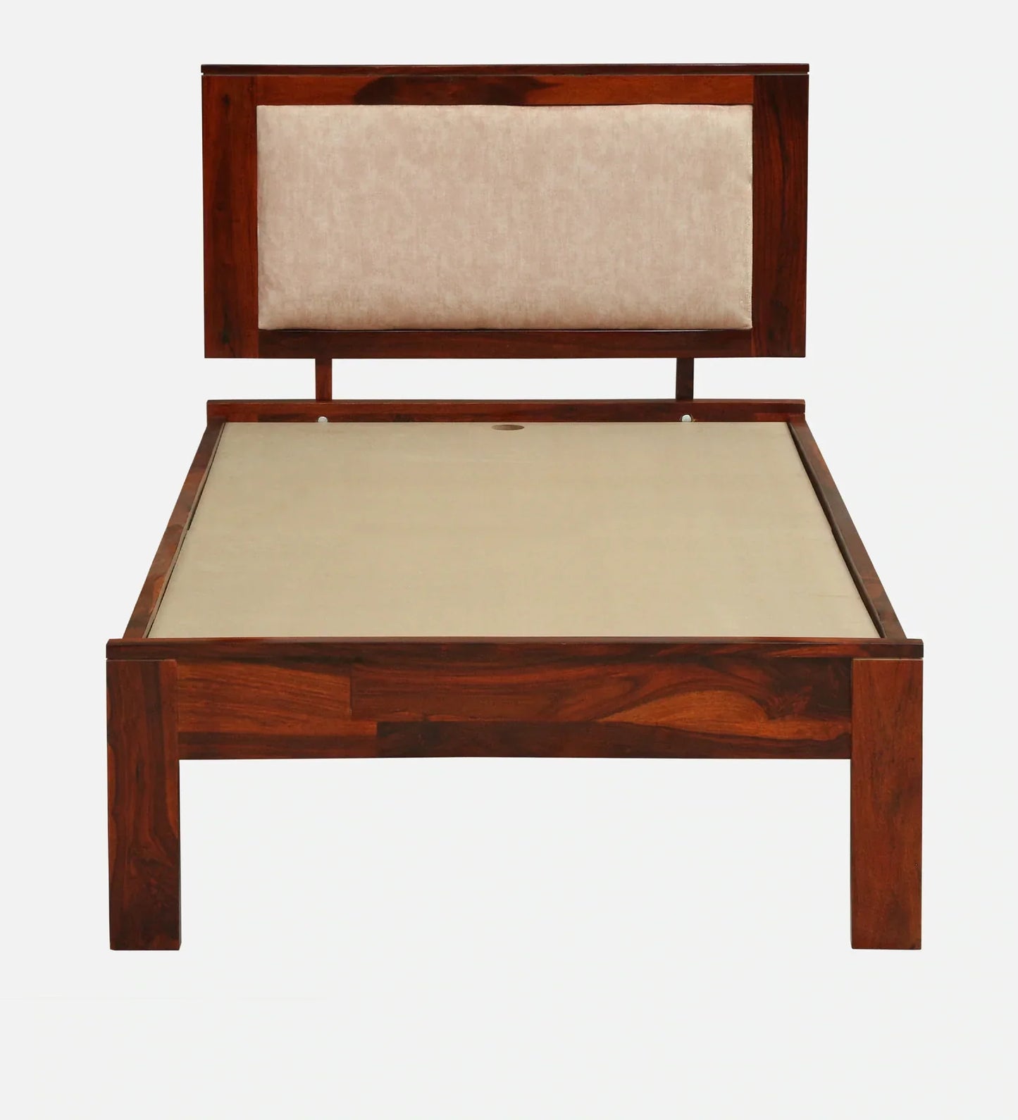 Sheesham Wood Single Bed In Honey Oak Finish