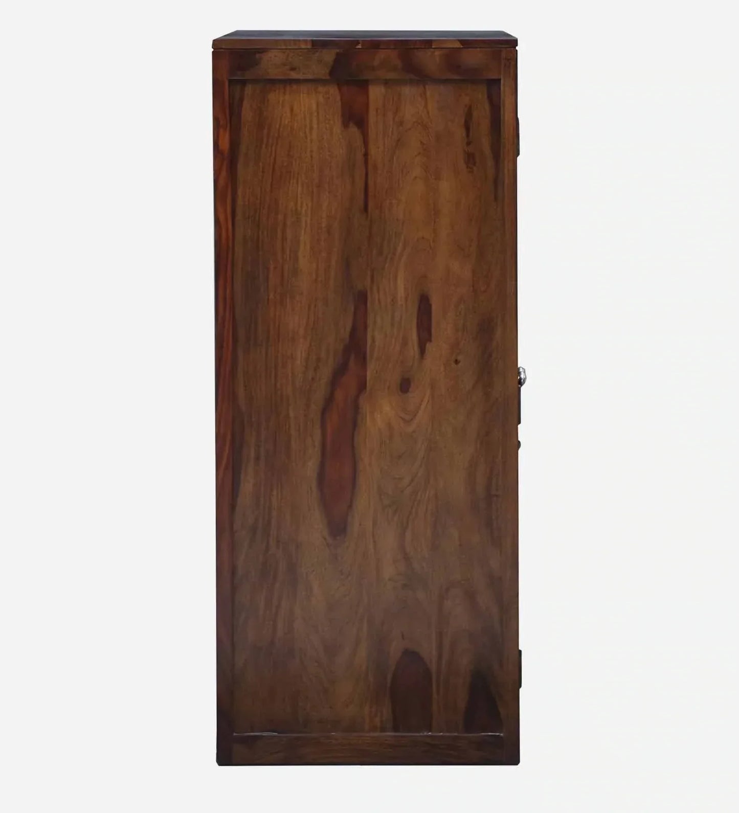 Sheesham Wood 2 Door Wardrobe In Scratch Resistant Provincial Teak Finish With Drawer