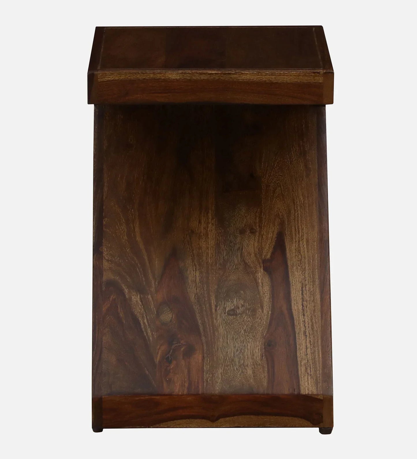 Jelks Sheesham Wood End Table in Scratch Resistant Provincial Teak Finish