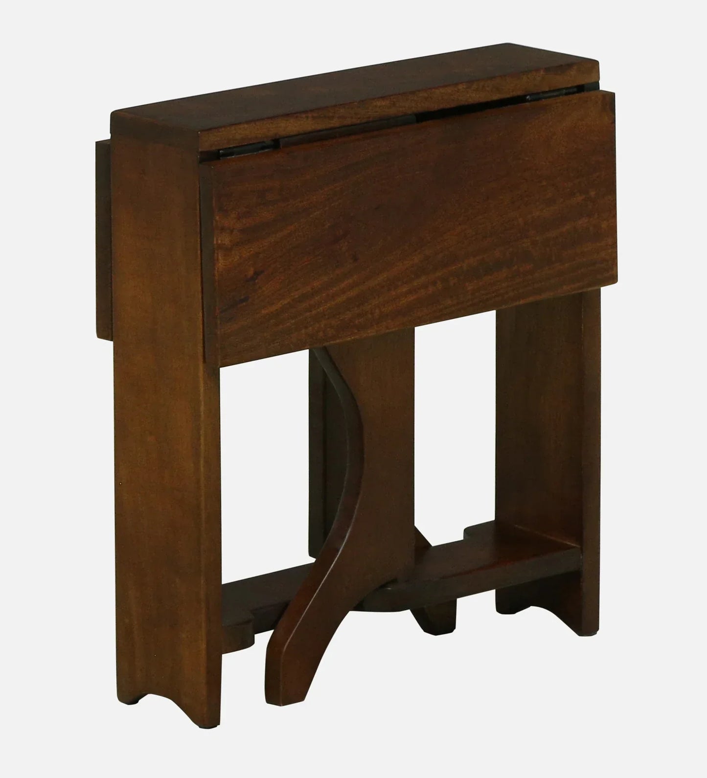 Ciotat Mango Wood Folding End Table In Tubbaq Finish
