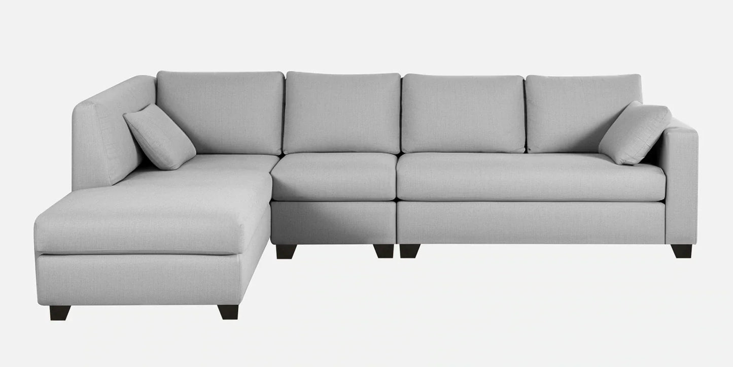 RHS Sectional Sofa (3+ Lounger) In Grey Colour