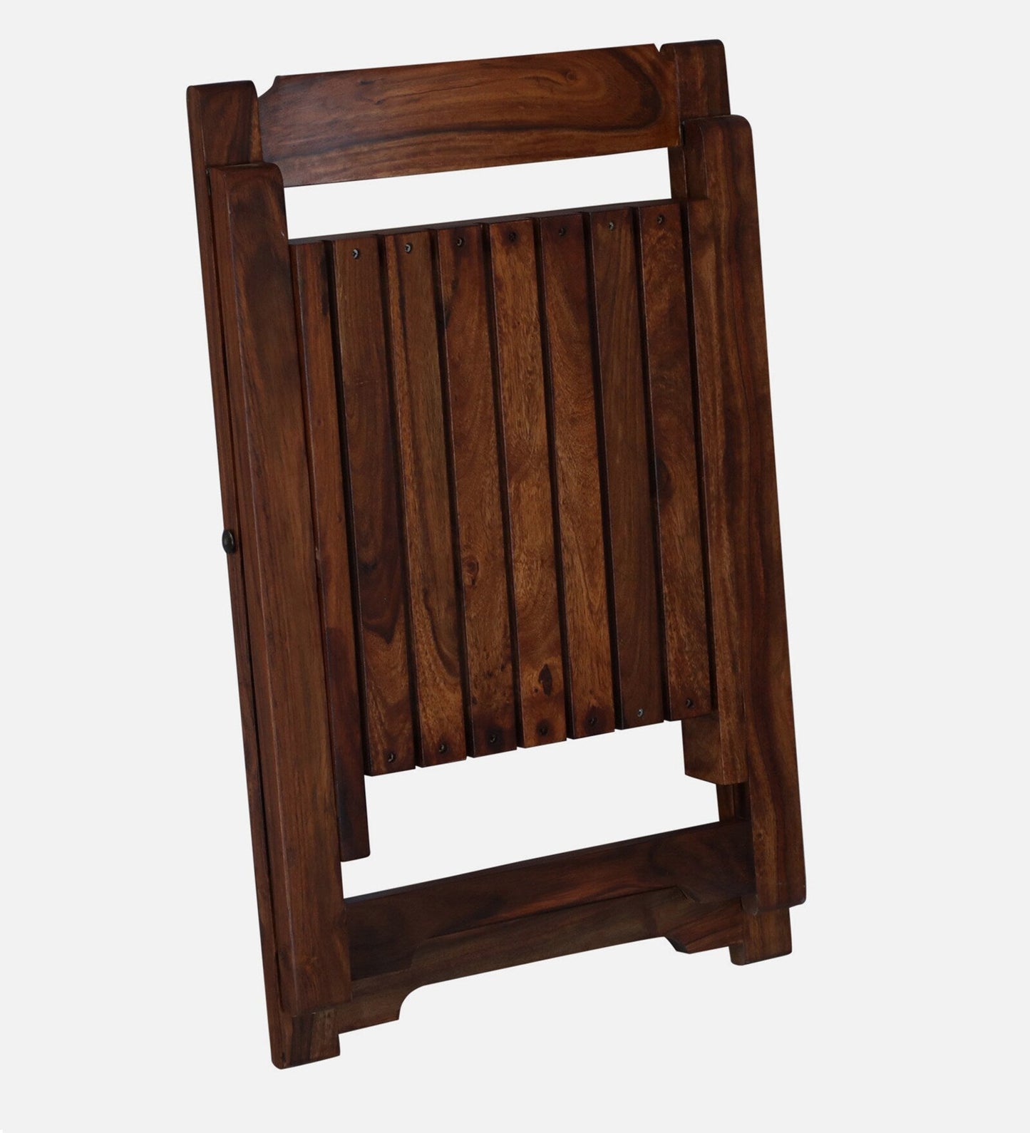 Sheesham Wood Folding Chair In Scratch Resistant Honey Oak Finish