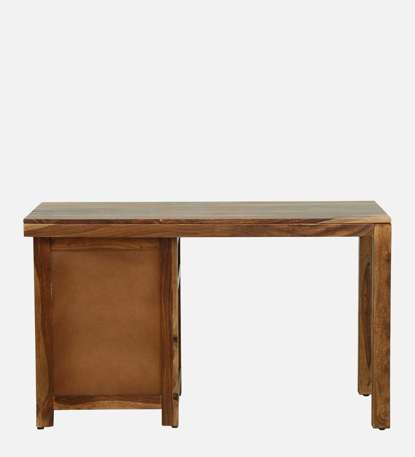 Sheesham Wood Writing Table In Provincial Teak Finish