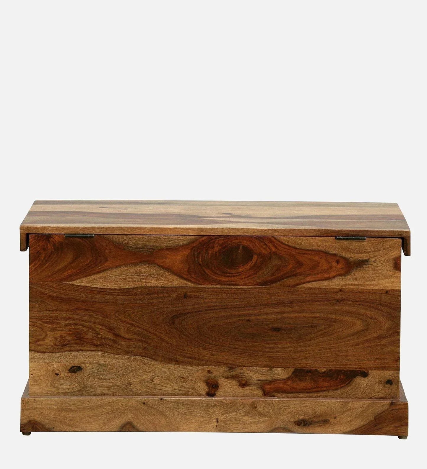 Sheesham Wood Trunk in Scratch Resistant Rustic Teak Finish