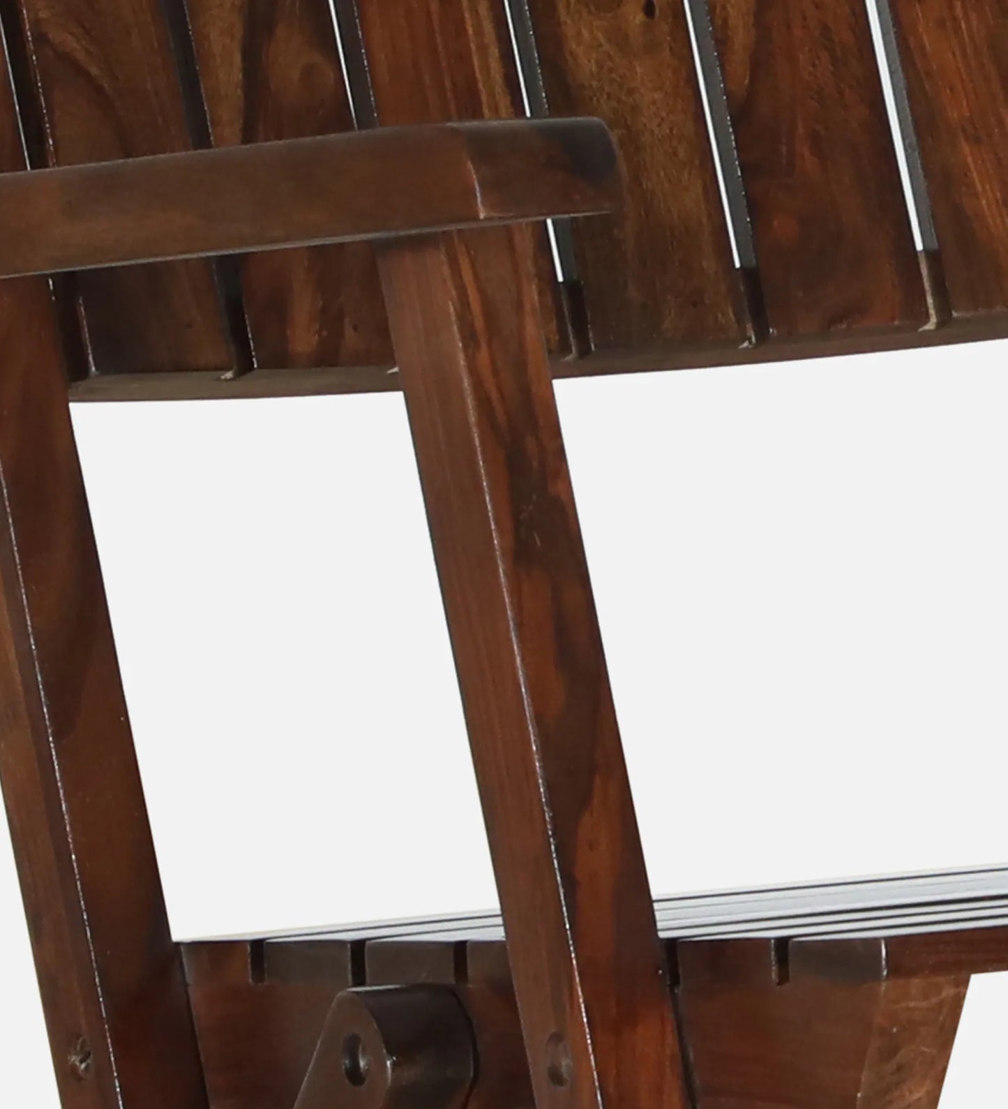 Sheesham Wood Folding Chair In Provincial Teak Finish