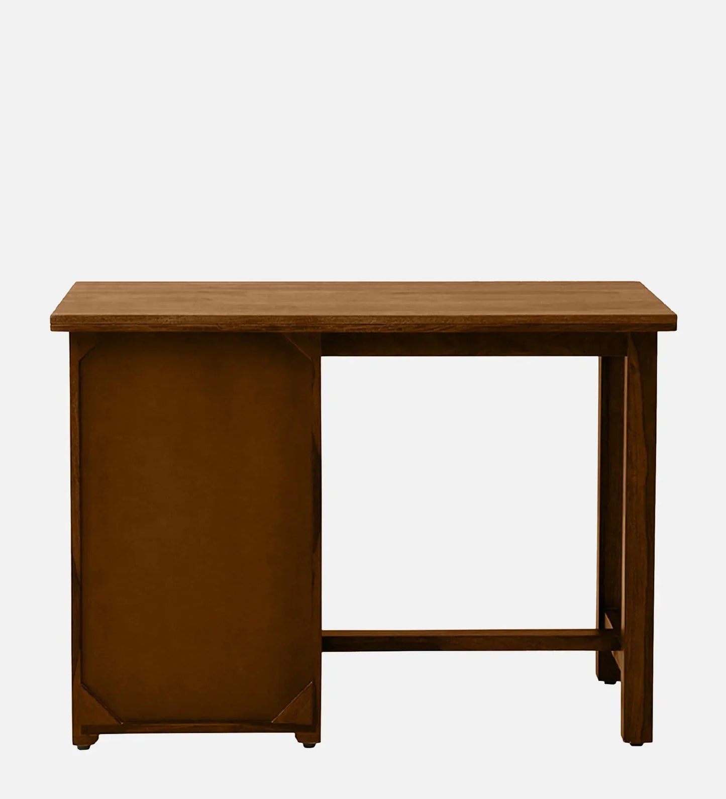 Sheesham Wood Writing Table In Scratch Resistant Provincial Teak Finish With Drawers