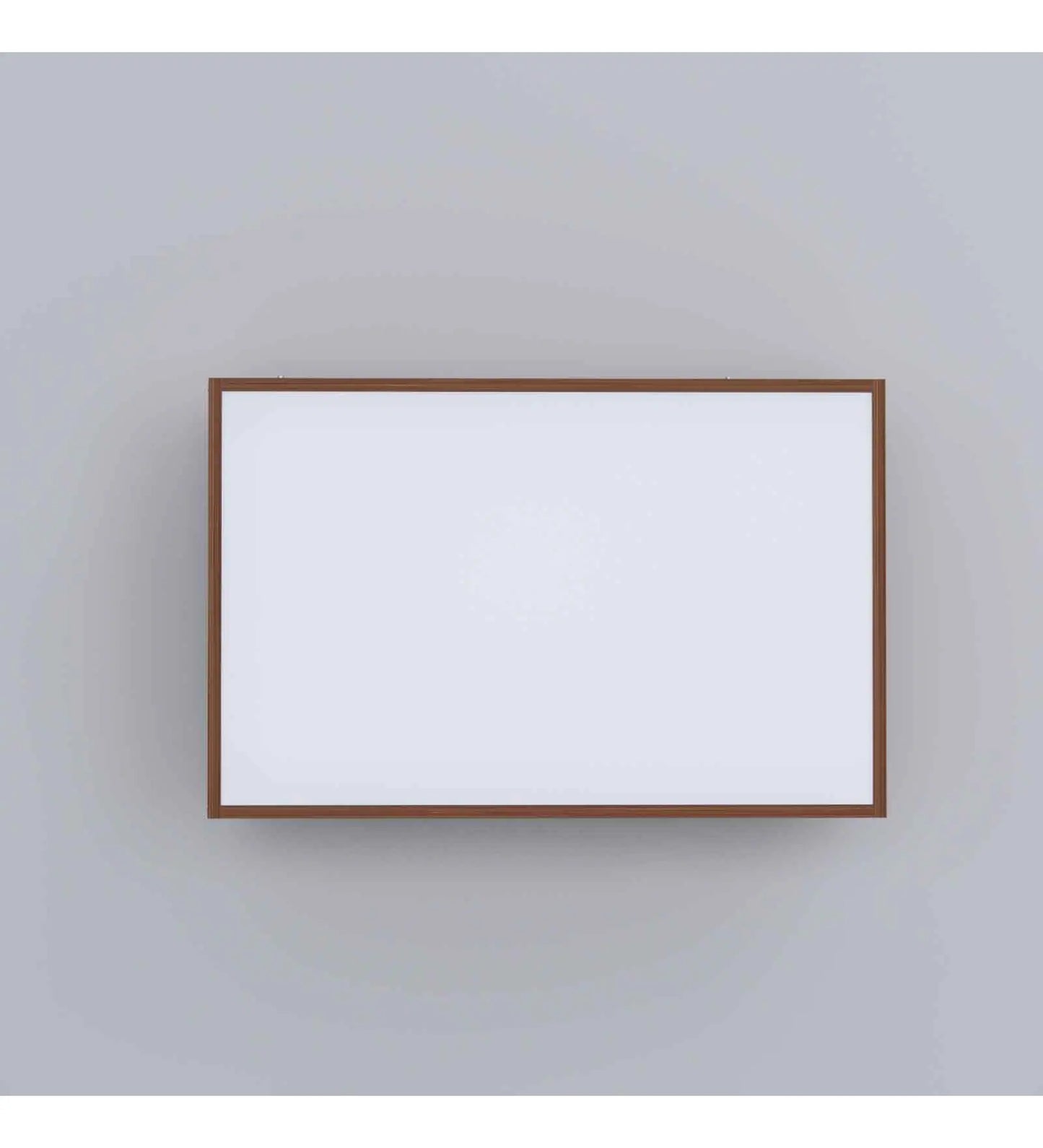 3 Doors Modular Wall Mounted Kitchen Cabinet with Organizer Shelf in Aisan Walnut Finish