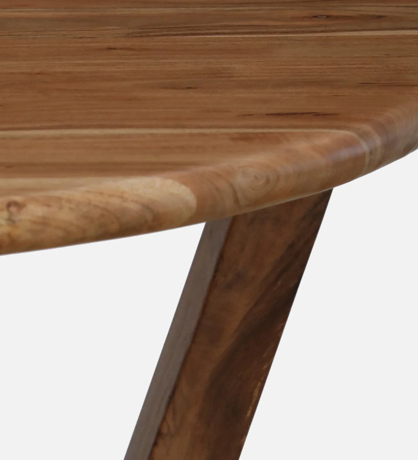 Wood 2 Seater Bar Table Set In Natural Finish