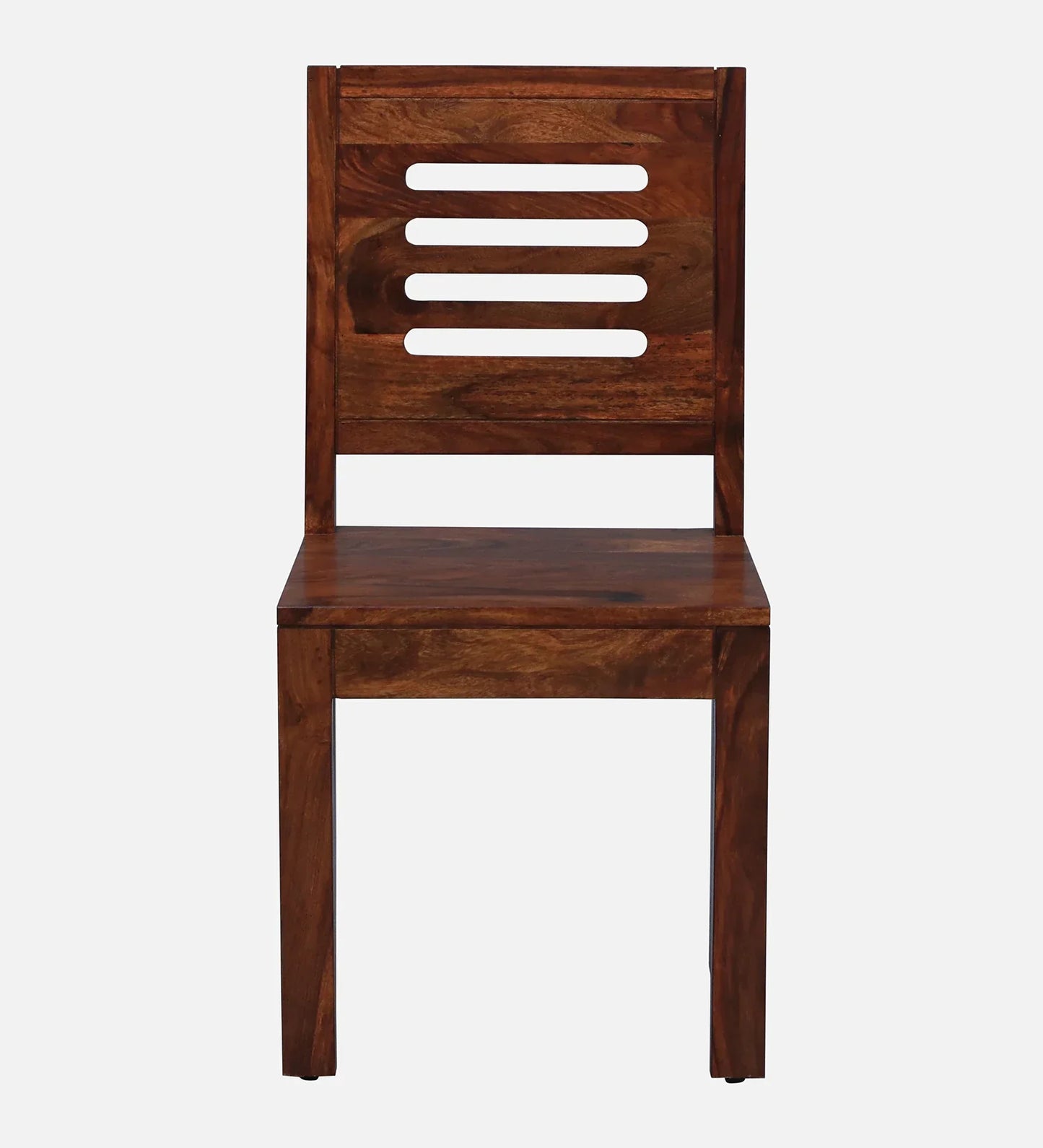 Marin Sheesham Wood 4 Seater Dining Set in Scratch Resistant Honey Oak Finish