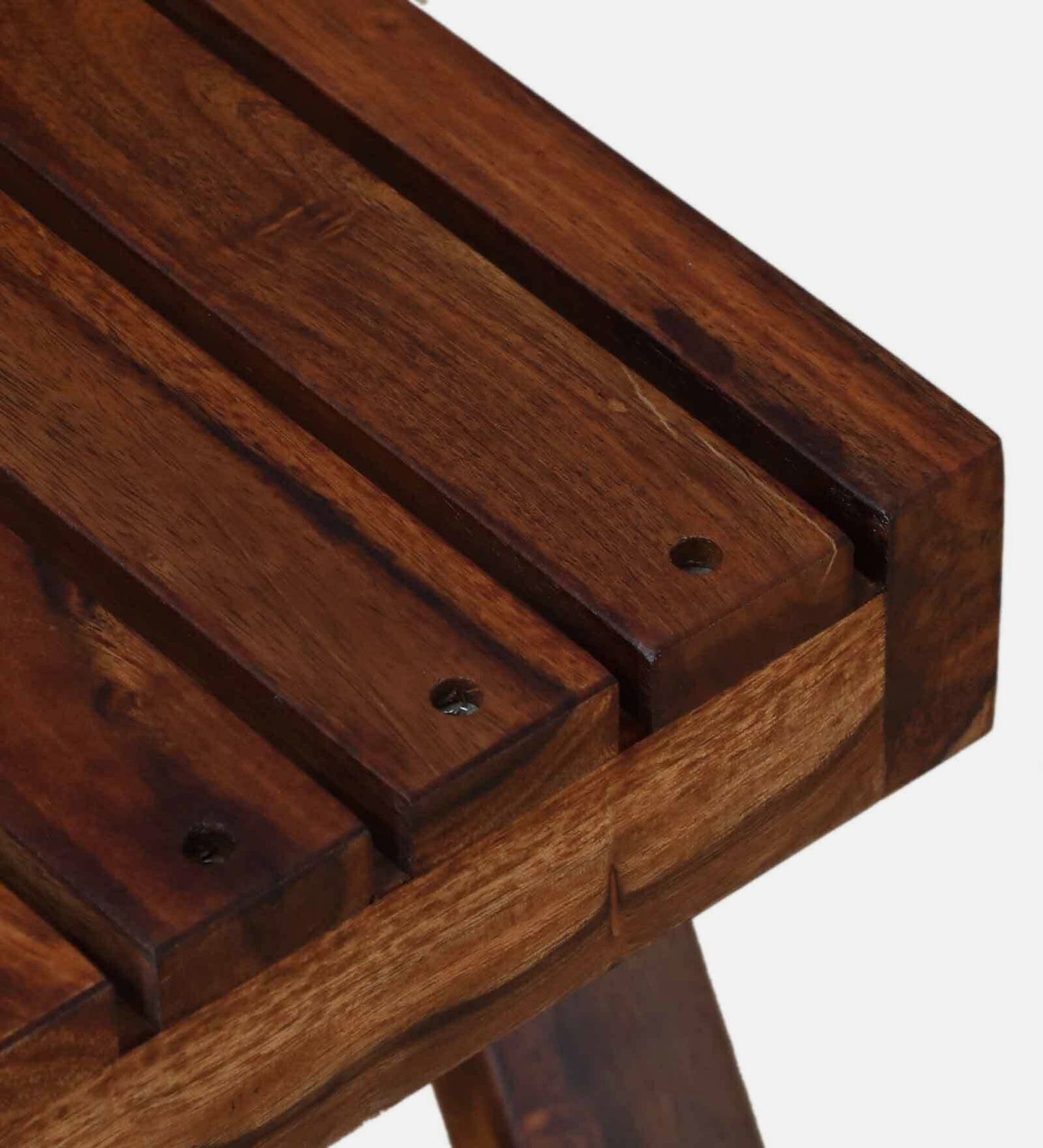 Sheesham Wood Folding Chair In Scratch Resistant Honey Oak Finish